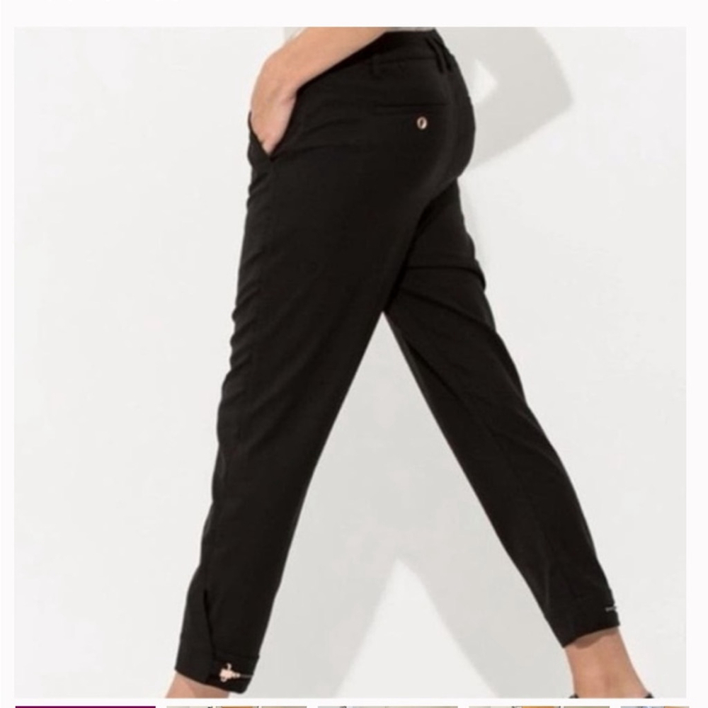 Kit and Ace Bartlett Trousers Pant navy almost Black Wool Cashmere